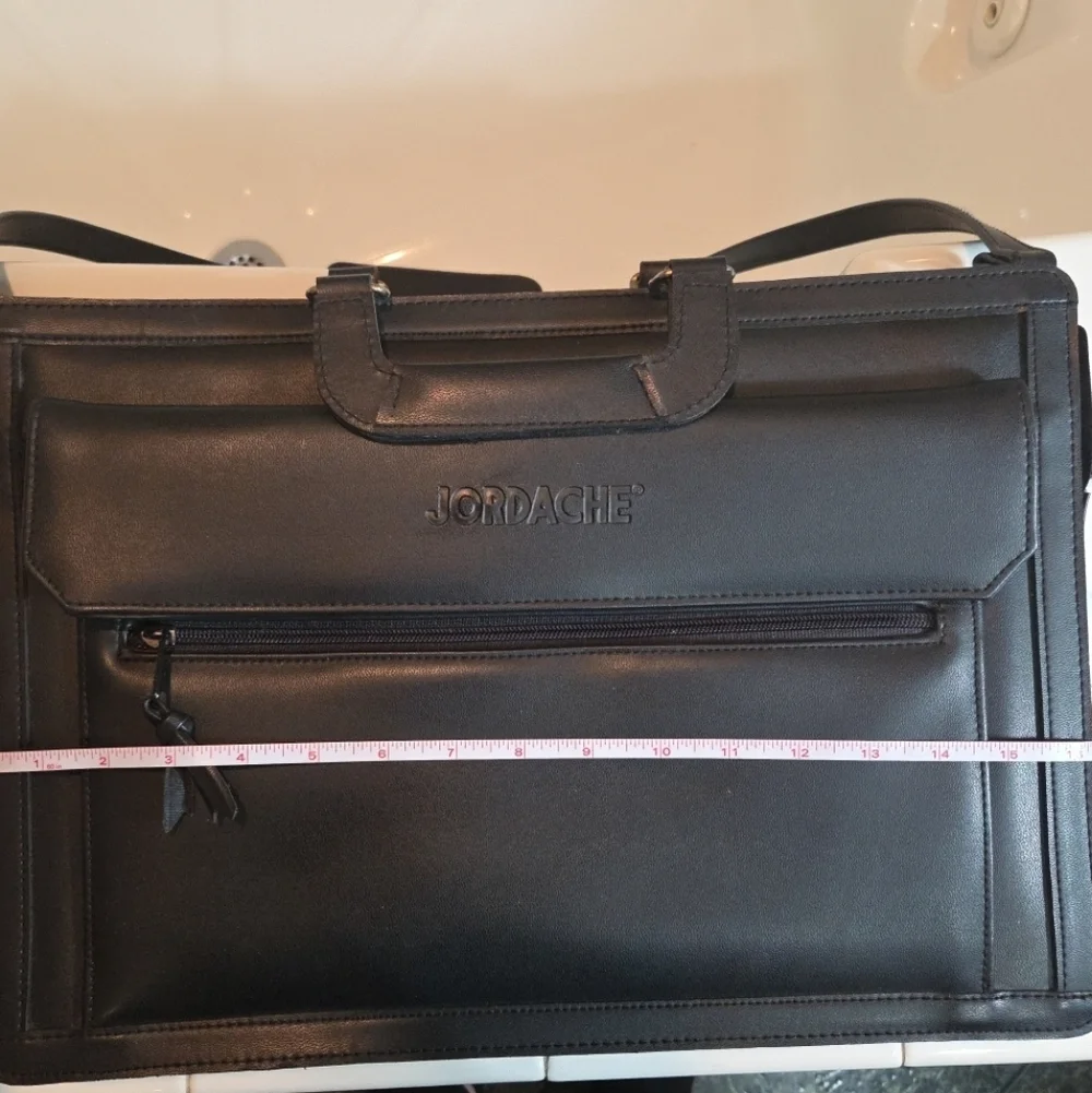 Vintage JORDACHE Briefcase Attache Messenger Bag